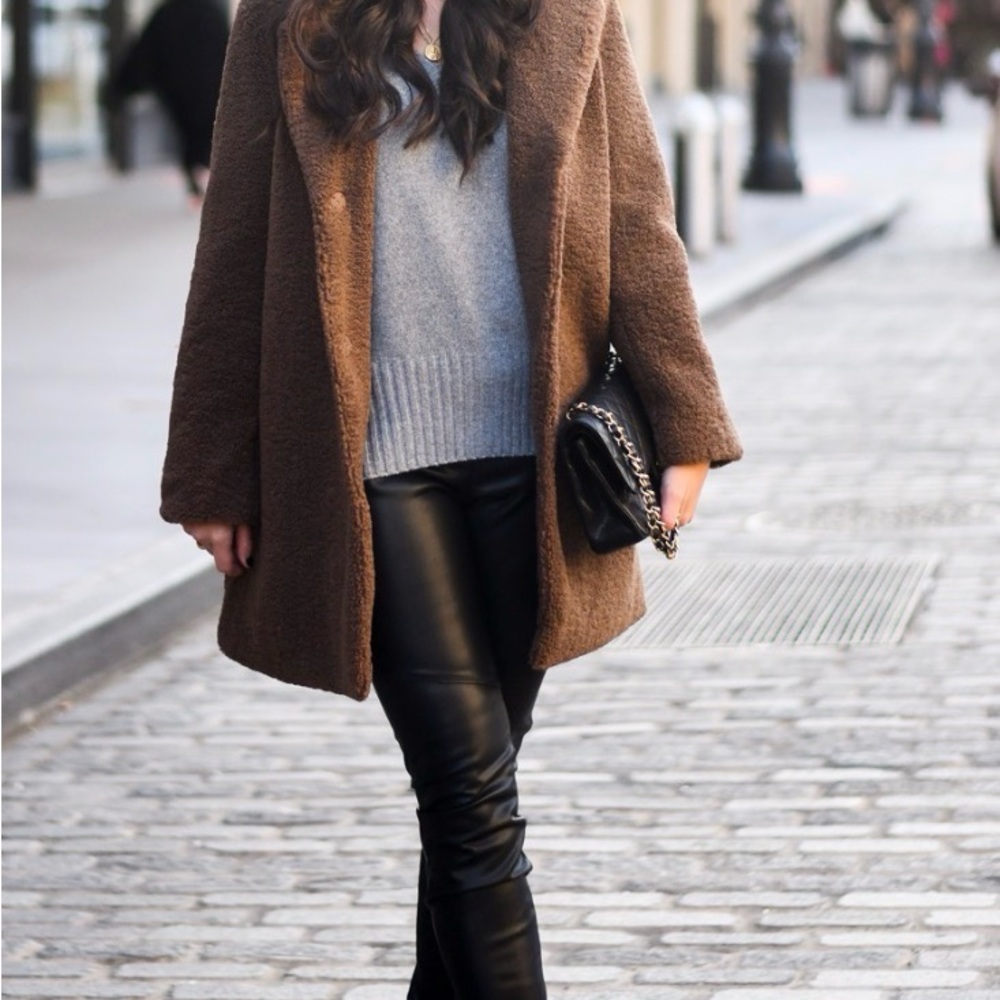 Cozy Brown Teddy Jacket